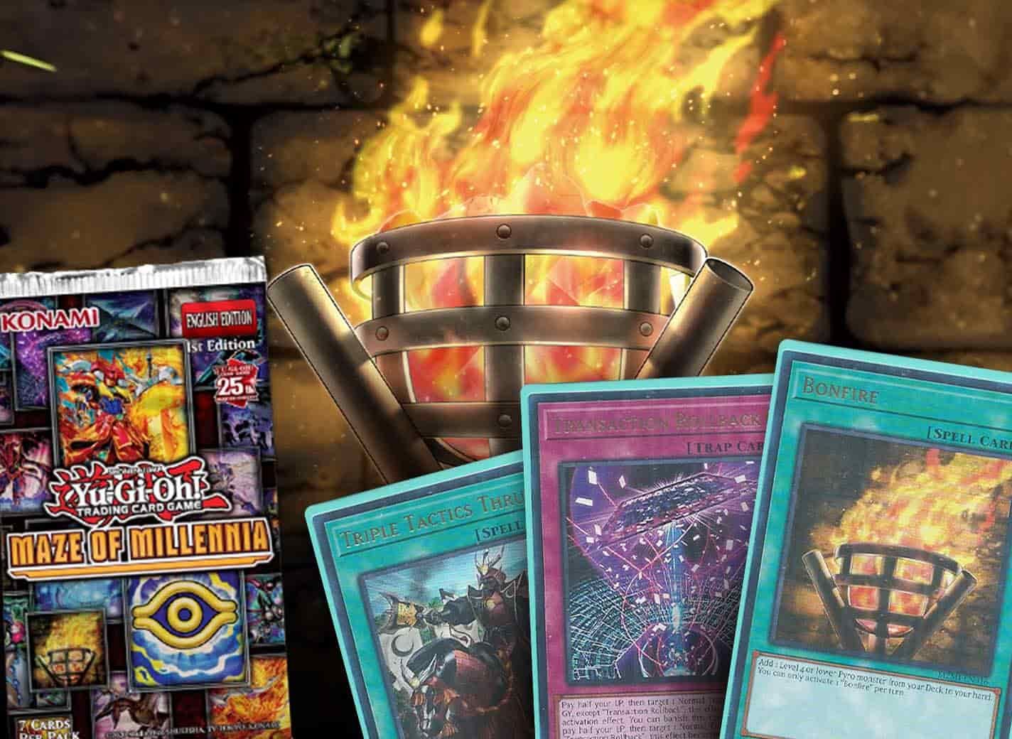 Horned Saurus Maze of Millennia YuGiOh